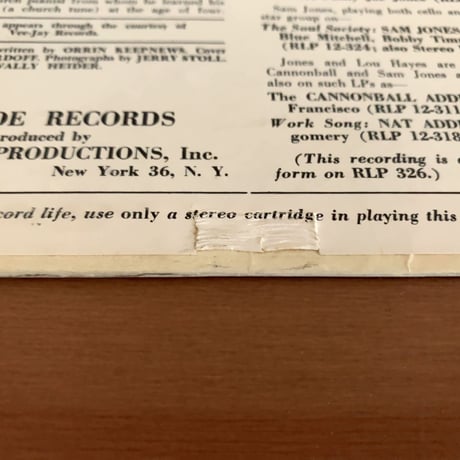 BARRY HARRIS - at The Jazz Workshop (RIVERSIDE RLP1177)