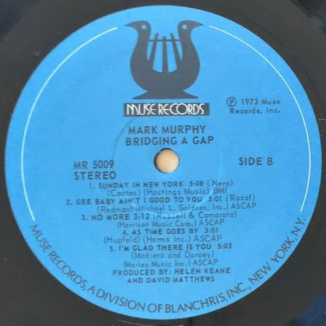 MARK MURPHY - Bridging a Gap (MUSE MR5009)