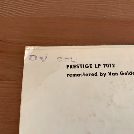 MILES DAVIS feat. SONNY ROLLINS - Dig (PRESTIGE PRLP7012)