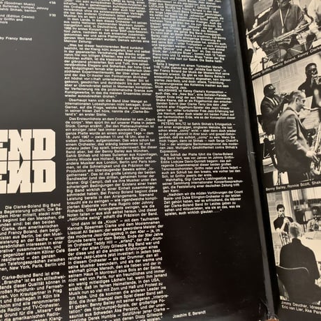 CLARKE-BOLAND BIG BAND - Sax No End (SABA SB15138ST)