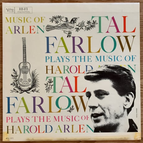 TAL FARLOW - Plays The Music Of Harold Arlen (VERVE MGV-8371)