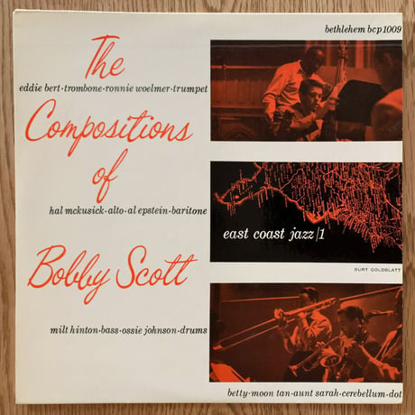 HAL McKUSICK, EDDIE BERT - The Compositions of Bobby Scott (BETHLEHEM BCP1009)
