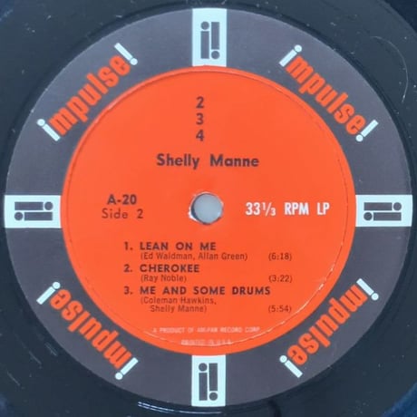 SHELLY MANNE - 2,3,4 (impulse! A-20)