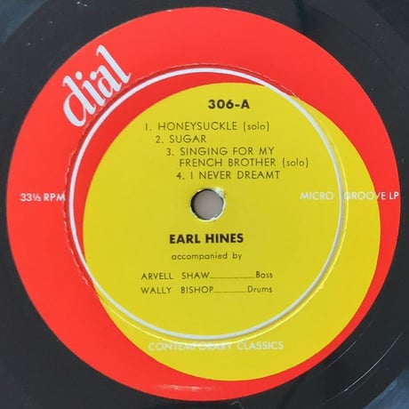 EARL HINES - S/T (DIAL 306)