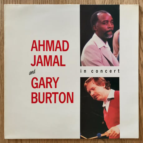 AHMAD JAMAL & GARY BURTON - in Concert (KINGDOM JAZZ GATE7006)