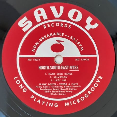 FRANK WESS - North, South, East, Wess (SAVOY MG12072)