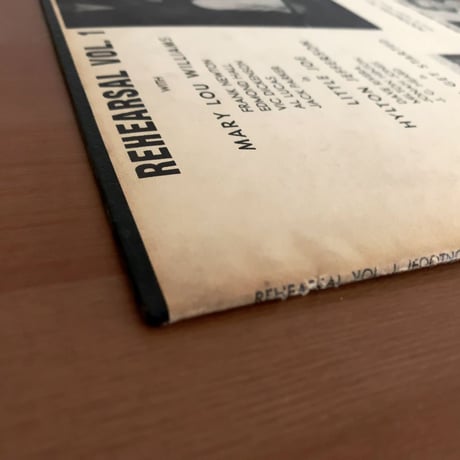 MARY LOU WILLIAMS - Rehearsal Vol.1 (FOLKWAYS FP32)