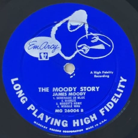 JAMES MOODY - The Moody Story (EMARCY MG26004)