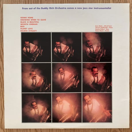ERNIE WATTS - Planet Love (WORLD PACIFIC ST-20155)