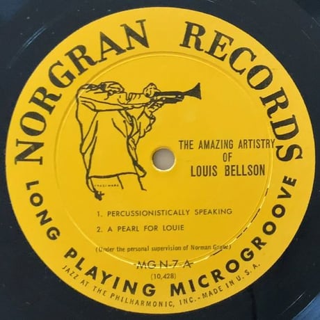 LOUIS BELLSON - The Amazing Artistry of (NORGRAN MGN-7)