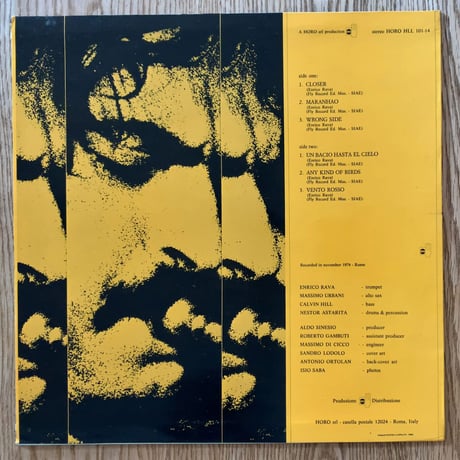 ENRICO RAVA - Jazz a Confronto (HORO HLL101-14)