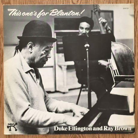 DUKE ELLINGTON & RAY BROWN - This one's for Blanton! (PABLO 2310 721)