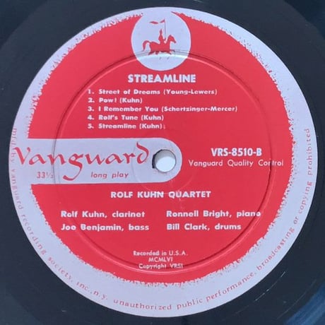 ROLF KUHN - Streamline (VANGUARD VRS8510)