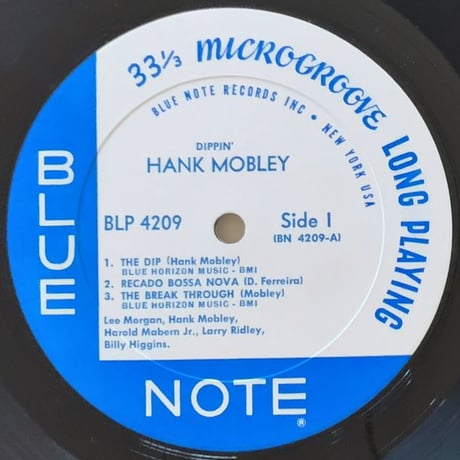 HANK MOBLEY - Dippin' (BLUE NOTE BLP4209)