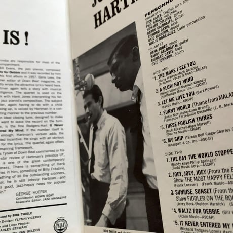 JOHNNY HARTMAN - The Voice That is! (impulse! A-74)
