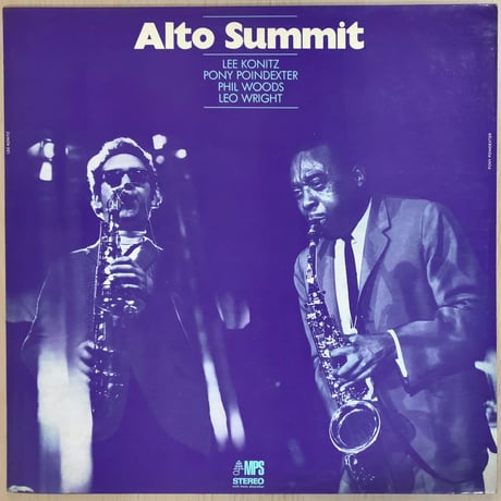 LEE KONITZ / PHIL WOODS - Alto Summit (MPS MPS15192ST)