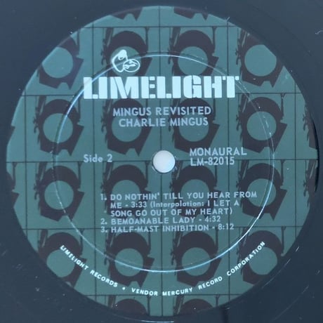 CHARLES MINGUS - Mingus Revisited (LIMELIGHT LM82015)