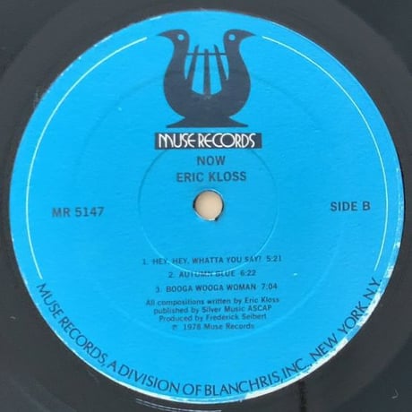 ERIC KLOSS - Now (MUSE MR5147)