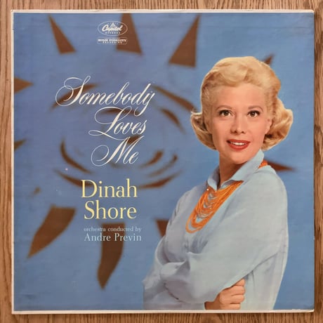 DINAH SHORE - Somebody Loves Me (CAPITOL T1296)