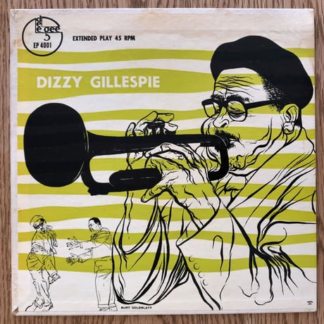DIZZY GILLESPIE - Volume 2 (DEE GEE EP4001) 7inch EP