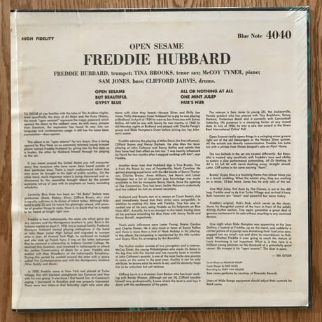 FREDDIE HUBBARD - Open Sesame (BLUE NOTE BLP4040) UA