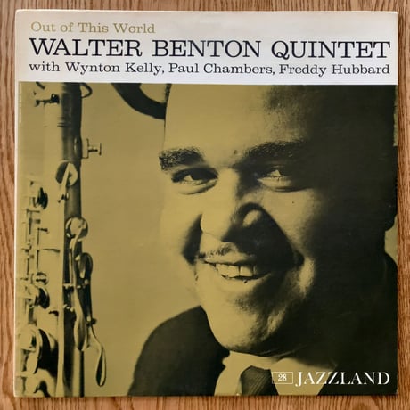 WALTER BENTON - Out of This World (JAZZLAND JLP28)