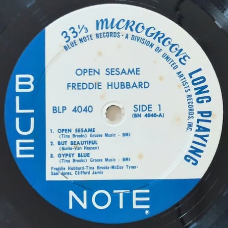 FREDDIE HUBBARD - Open Sesame (BLUE NOTE BLP4040) UA