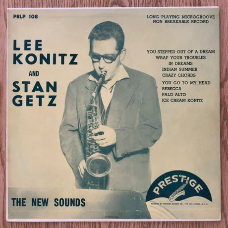 LEE KONITZ & STAN GETZ - The New Sounds (PRESTIGE PRLP108)