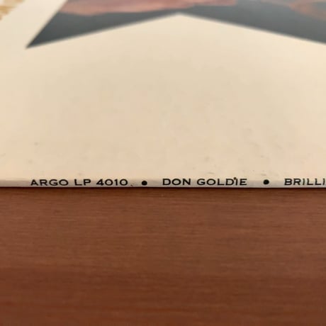 DON GOLDIE - Brilliant! (ARGO LP4010)