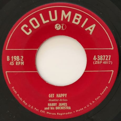 DORIS DAY & HARRY JAMES - Young Man with a Horn (COLUMBIA B-198) 7inch BOX