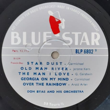 DON BYAS - L'Inimitable (BLUE STAR N6802)