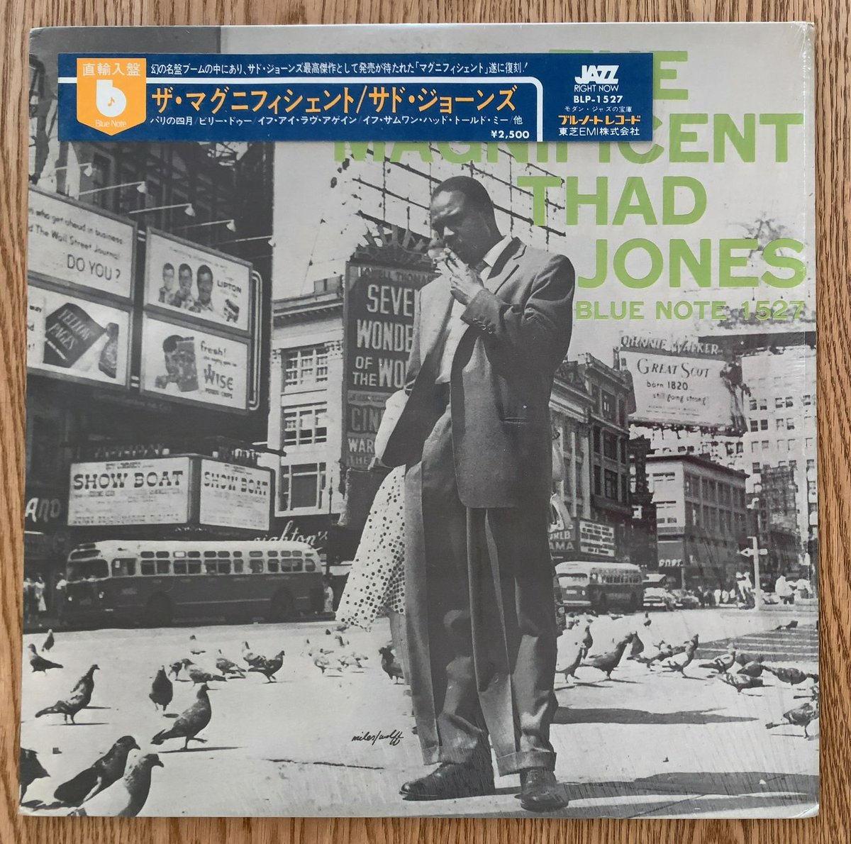 シ*ン様 THE MAGNIFICENT THAD JONES BLP 1527 THAD JONES - The Magnificent (BLUE NOTE BLP1527
