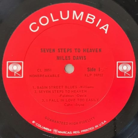 MILES DAVIS - Seven Steps To Heaven (COLUMBIA CL2051)