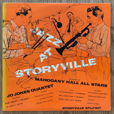 MAHOGANY HALL ALL STARS / JO JONES - Jazz at Storyville (STORYVILLE STLP307)
