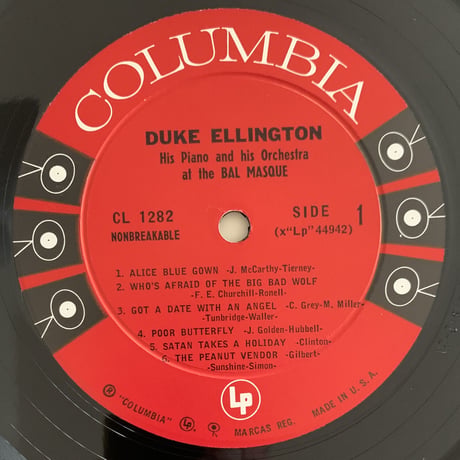 DUKE ELLINGTON - Bal Masque (COLUMBIA CL1282)