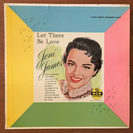 JONI JAMES - Let There Be Love (MGM E33418)