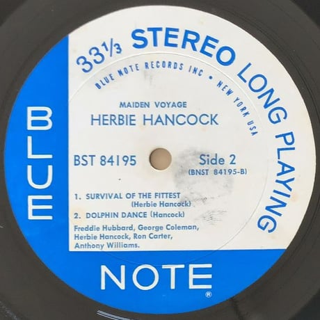 HERBIE HANCOCK - Maiden Voyage (BLUE NOTE BST84195)