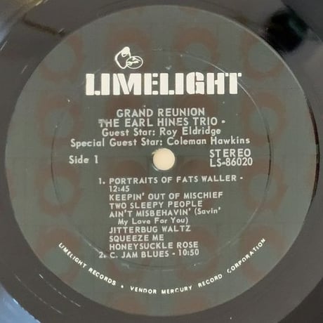 EARL HINES - Grand Reunion Vol.2 (LIMELIGHT LS86028)