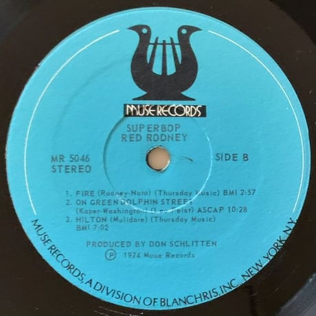 RED RODNEY - Superbop (MUSE MR5046)