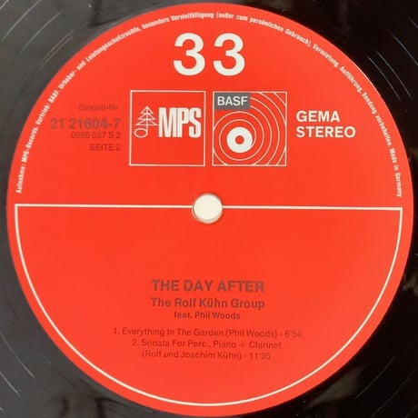ROLF KUHN - The Day After (MPS 2121604-7)