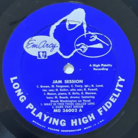 CLIFFORD BROWN, HAROLD LAND, HERB GELLER - Jam Session (EMARCY MG36002)