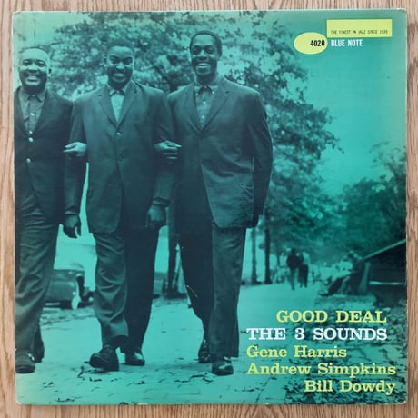THE THREE SOUNDS - Good Deal (BLUE NOTE BLP4020)