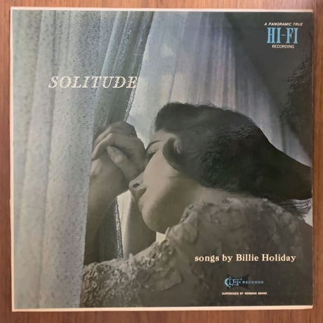 BILLIE HOLIDAY - Solitude (CLEF MGC-690)