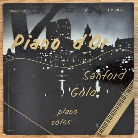 SANFORD GOLD - Piano d'Or (PRESTIGE PRLP7019)