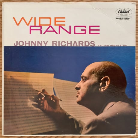 JOHNNY RICHARDS - Wide Range (CAPITOL T885)
