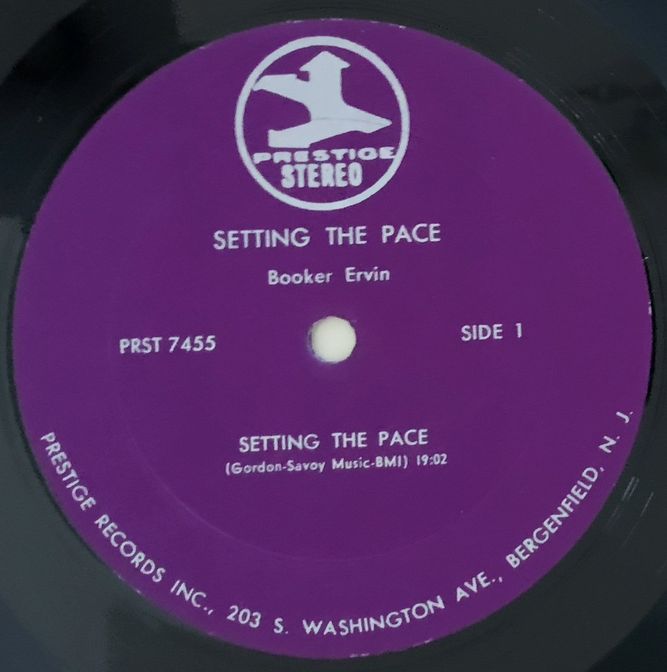 BOOKER ERVIN with DEXTER GORDON - Setting The P