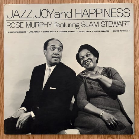 ROSE MURPHY feat. SLAM STEWART - Jazz, Joy and Happiness (UNITED ARTISTS UAJ14025)