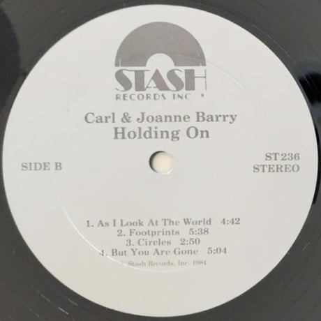 CARL & JOANNE BARRY - Holding On (STASH ST-236)
