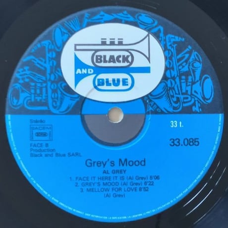 AL GREY - Grey's Mood (BLACK AND BLUE 33.085)