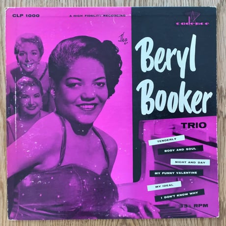 BERYL BOOKER - The Beryl Booker Trio (CANDENCE CLP1000)